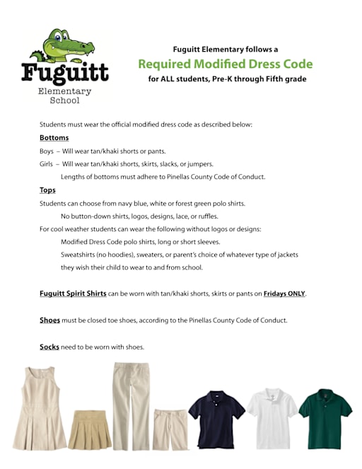Modified Dress Code