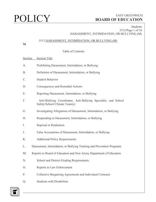 anti harassment policy pdf