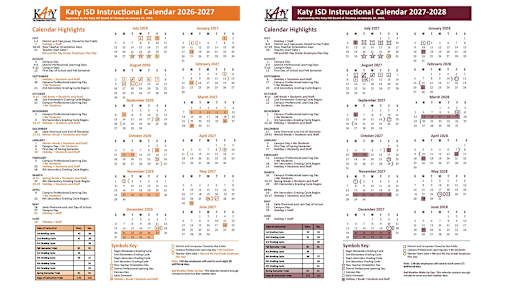 Katy ISD Board of Trustees Approves Fall Breaks for 2026 ...