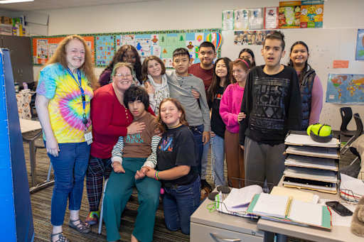 7th Graders Support Functional Core Program Students | Story