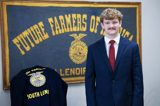 South Lenoir Senior Cody Baggett Earns Finalist Honors for Two of North  Carolina's Most Prestigious Scholarships | District News