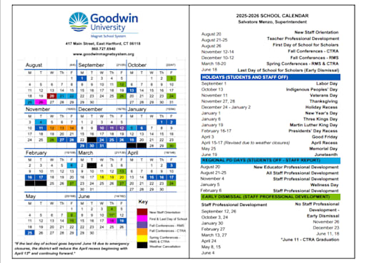 Calendar | CTRA