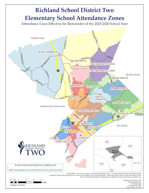 Double Duce – School Breakdown District Maps - Richland School District 2