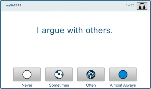 I argue with Others
