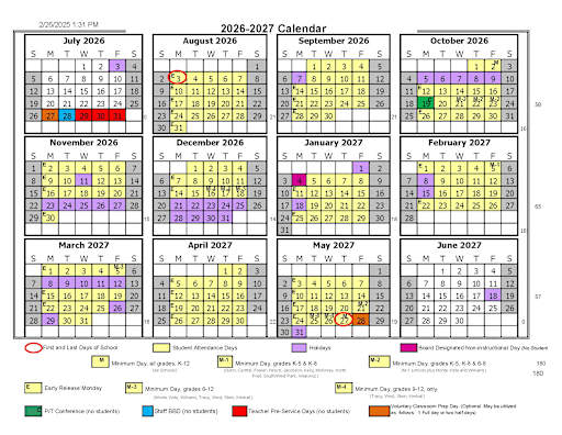 District Calendar - Tracy Unified School District