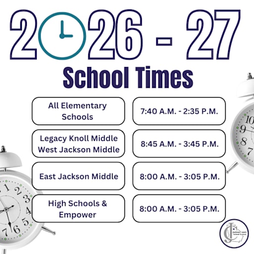 2026-27 start and end times