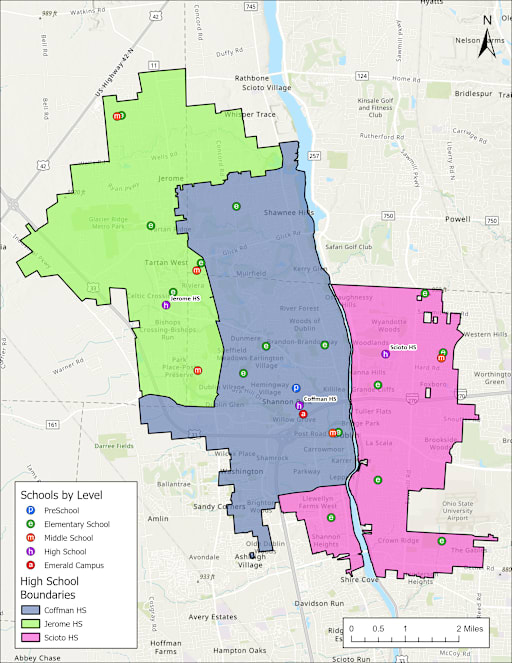 Double Duce – School Breakdown 2027-2028 High School Boundaries - Dublin City Schools