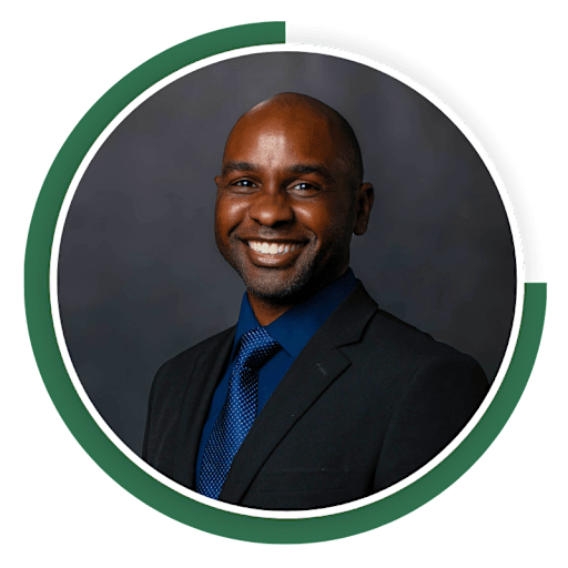 Dr. Byron Williams, Assistant Principal of Nicolet Middle School