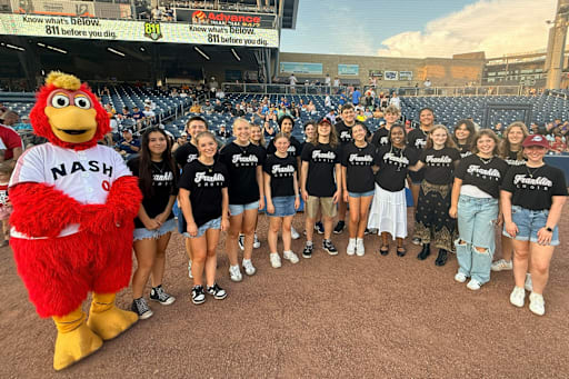 charlie holiday mustang dress FHS Choir Takes the Field at Sounds Game Charlie pristine