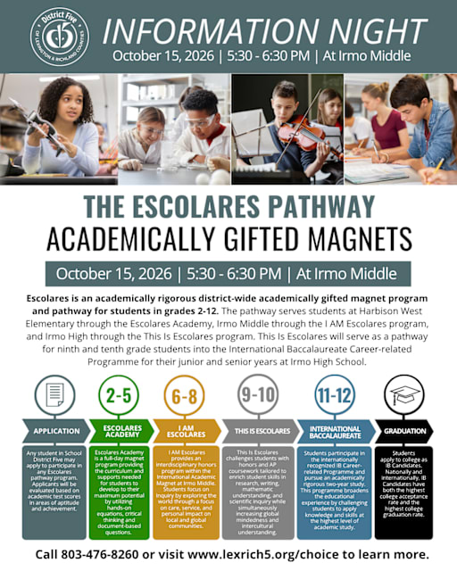 School District Five hosting Escolares Pathway Information Night
