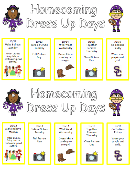 dress up days for homecoming week ideas Week: 2026 Themes homecoming spirit week ideas