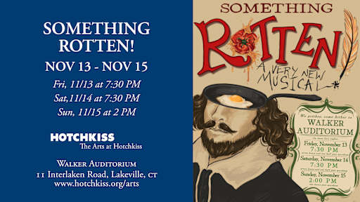 Hotchkiss Dramatic Association Opens Season with 'Something Rotten