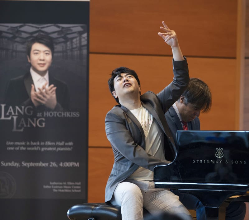 Superstar Pianist Lang Lang Wows Hotchkiss Audience Art News photo