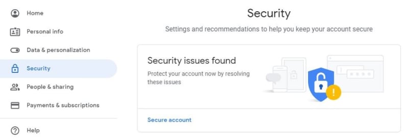 Security issues