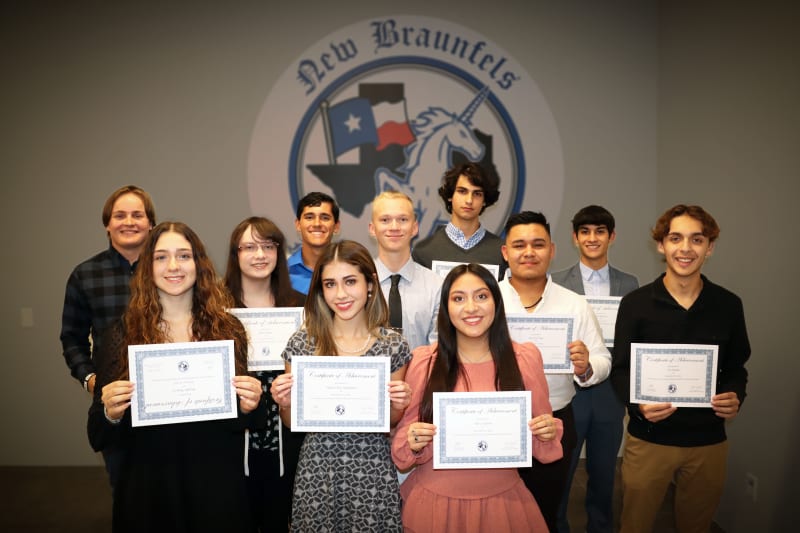 NBISD Recipients of National Recognition Programs
