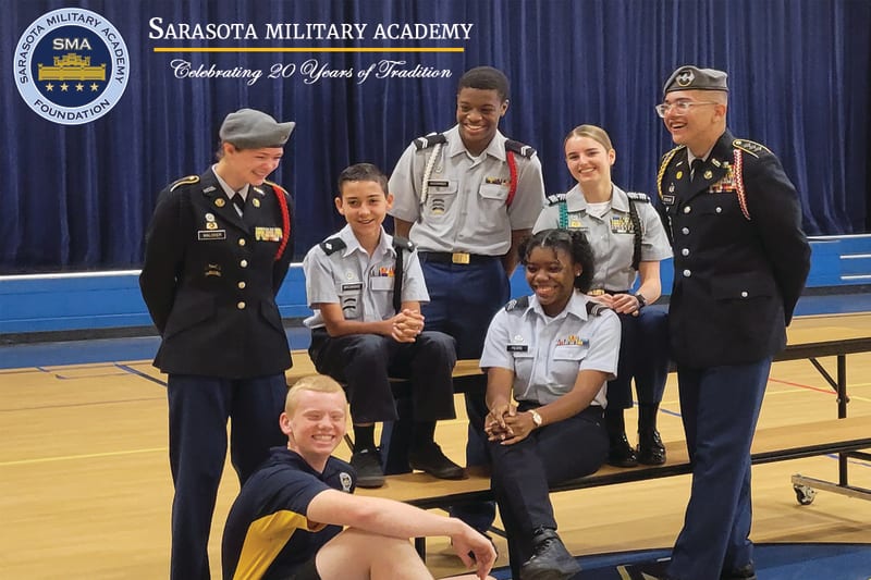 Sarasota Military Academy Logo Sarasota Military Academy STRIVE Award