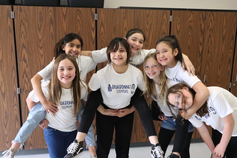 County Line Elementary School Bluebonnet Steppers Club