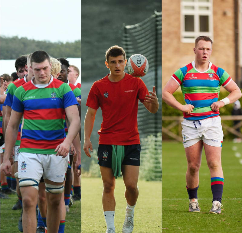 Millfield Rugby Trio offered Professional Contracts by Bath Rugby