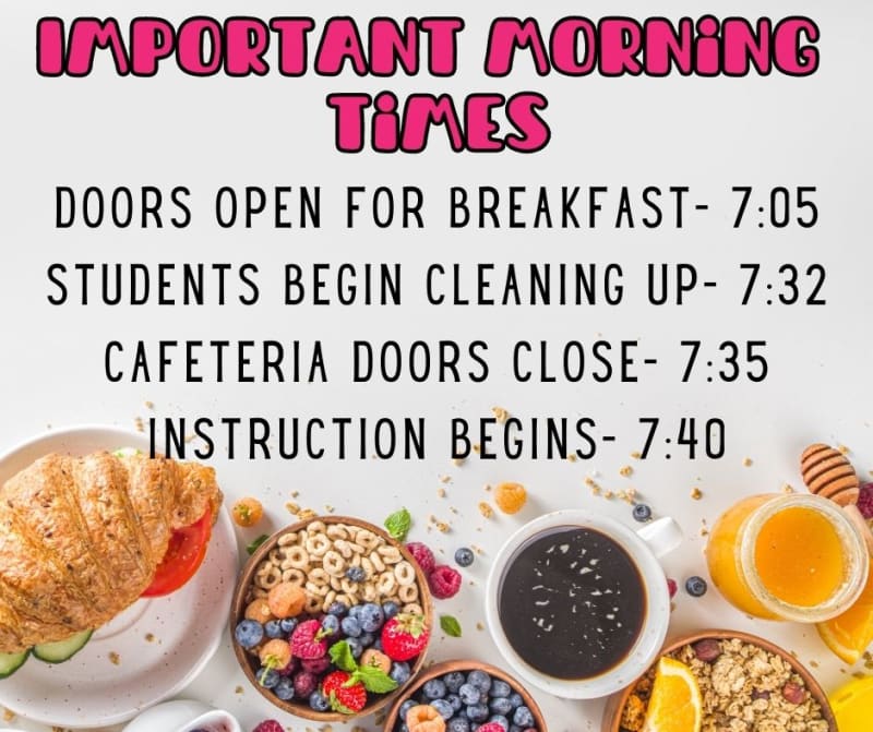 school morning times graphic
