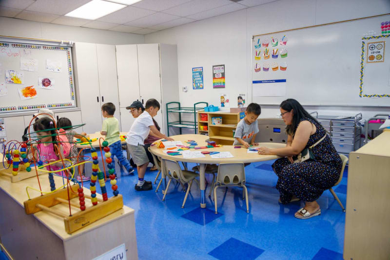 Students in Classroom