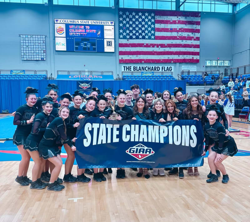 2023-2024 GIAA Competition Cheerleading State Champions