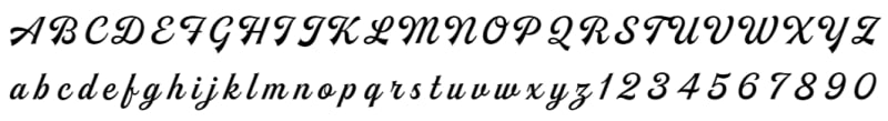 Buinton Script Font