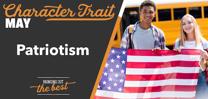 character trait for may is patriotism