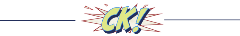 Dividing line with ComicKey logo