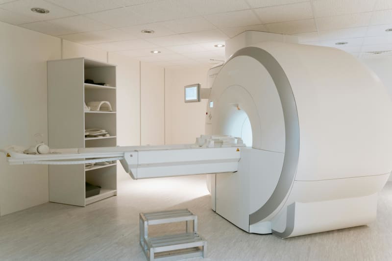Magnetic resonance imaging scanner used in medical imaging