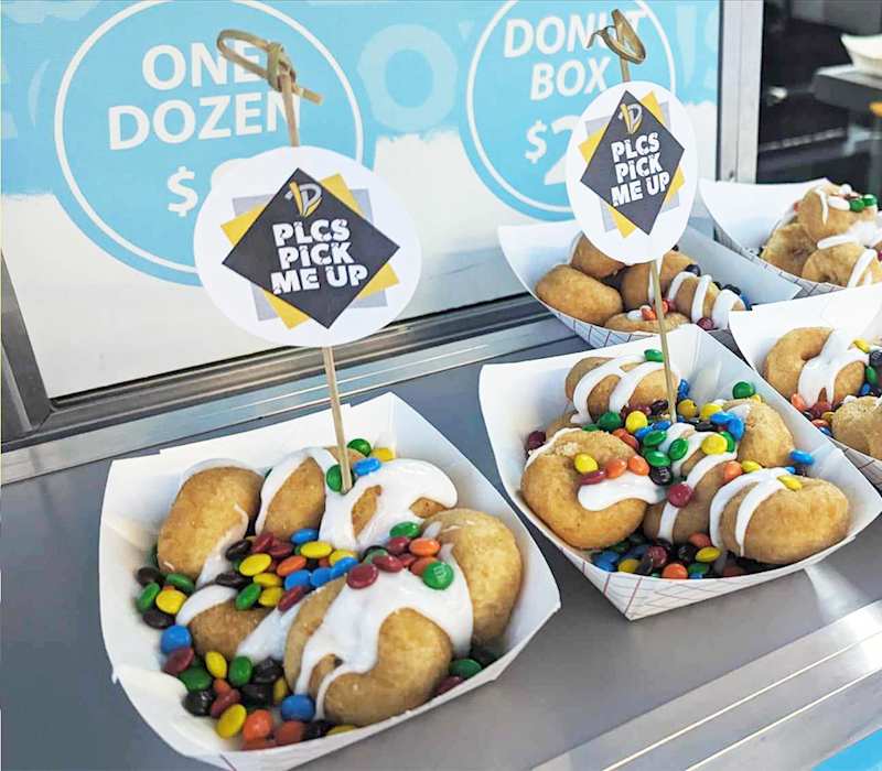 Fresh treats and snacks for staff