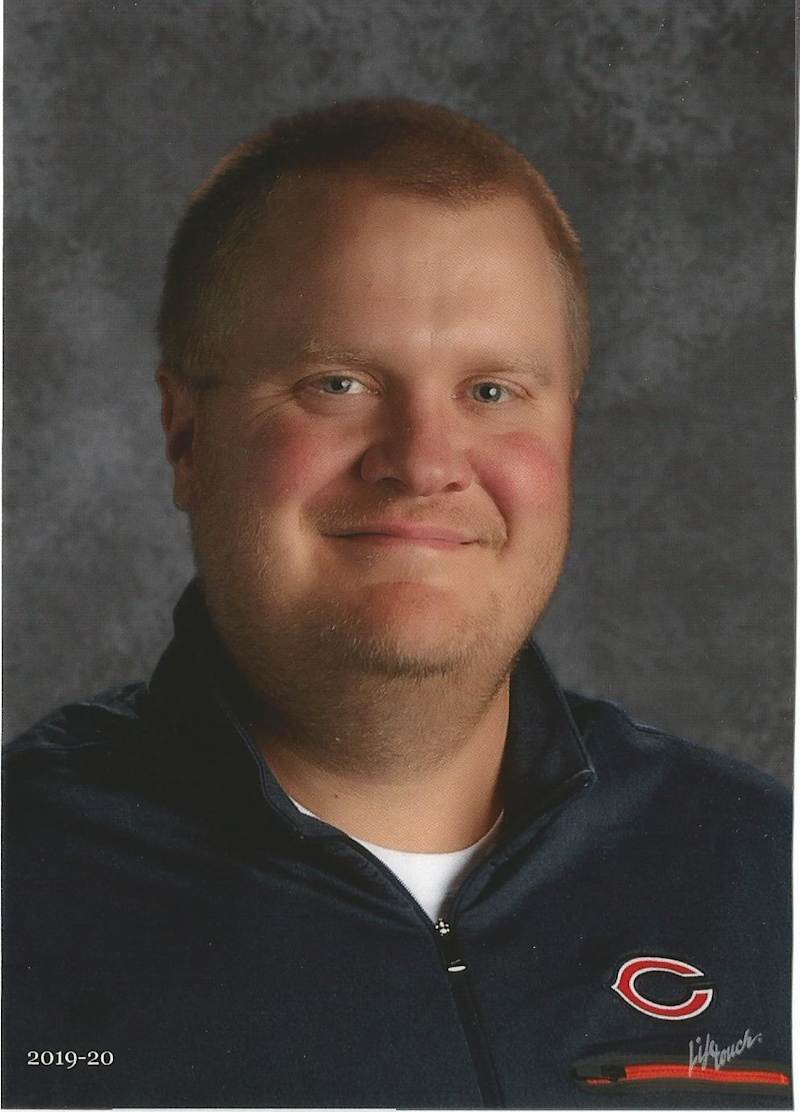 Portrait of Chris Fischer, Marshfield head coach