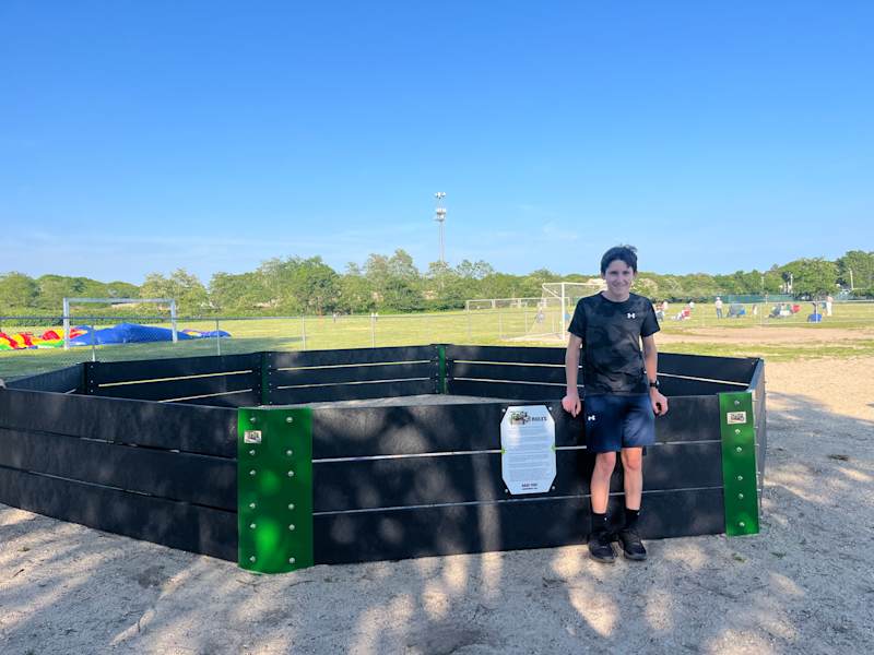 John S. Hobart Elementary School, PTO Unveil New Gaga Ball Pit