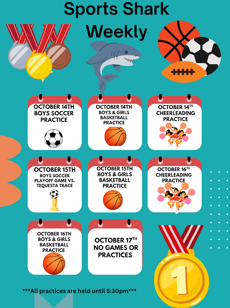 Coloful Atheletics Events Poster