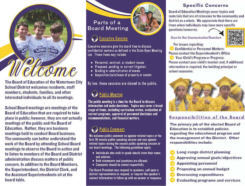 Board of Education flyer