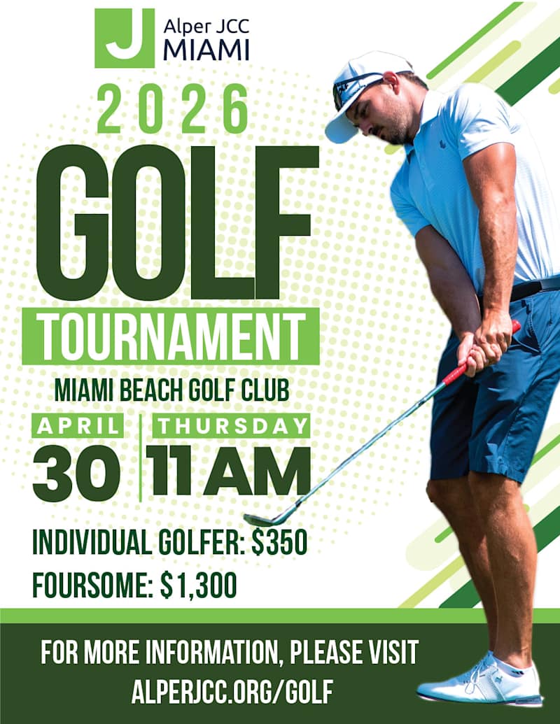 Alper JCC Miami 2026 Golf Tournament flyer