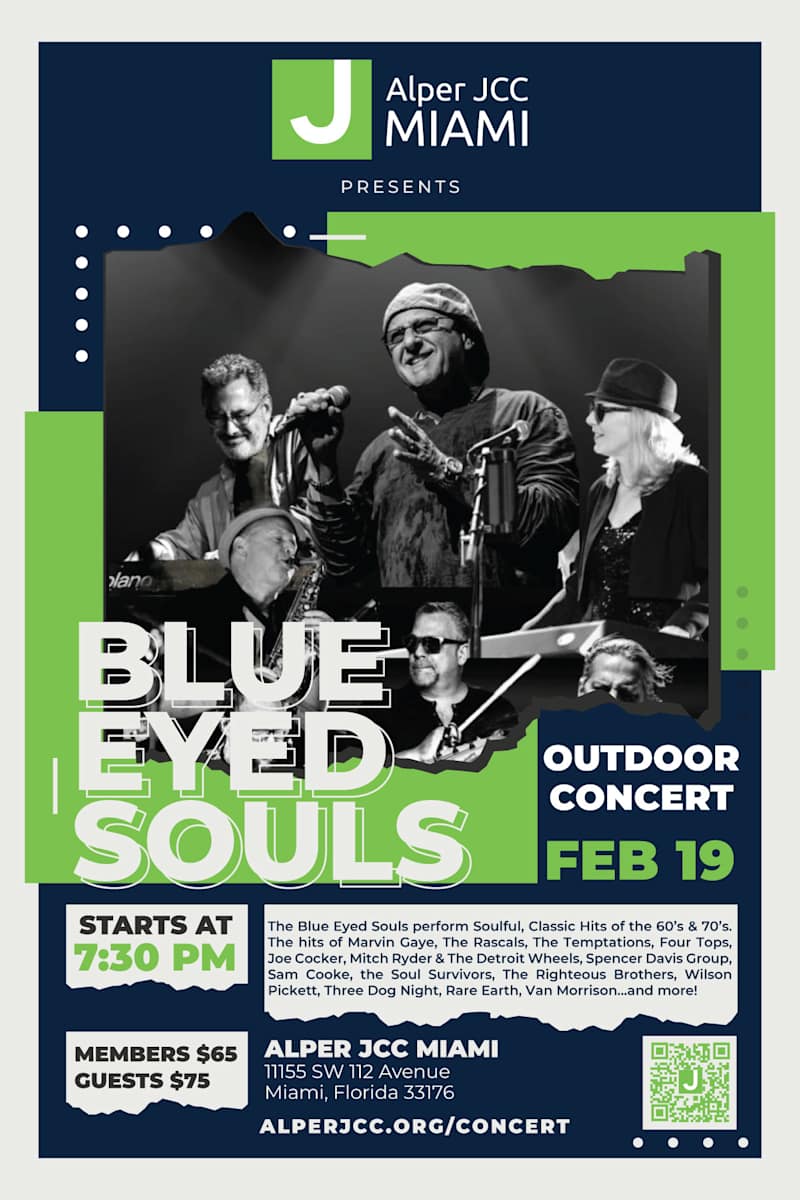 Blue-Eyed Souls event flyer