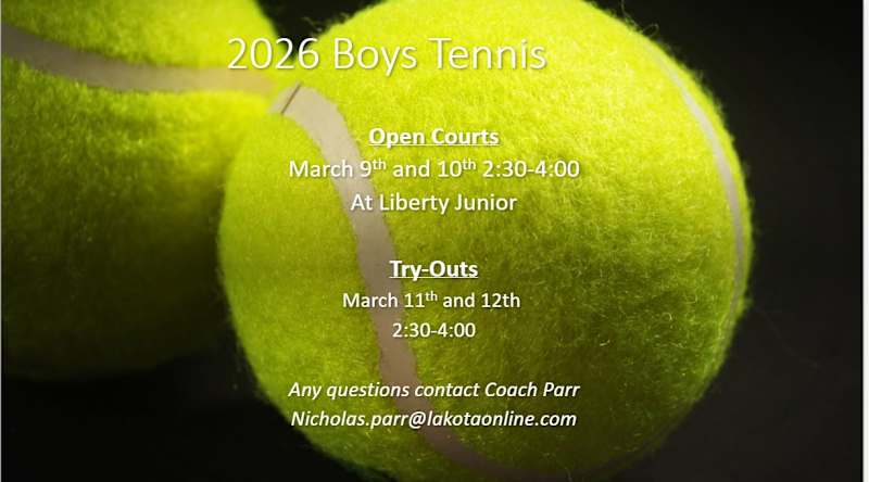 2026 Boys Tennis