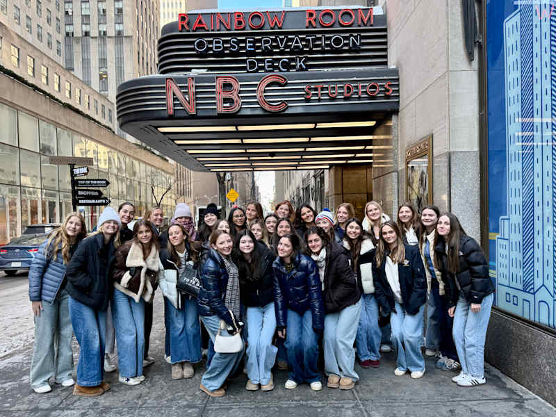 Inside NBC News: Freshmen filmmakers dive deep into the media world