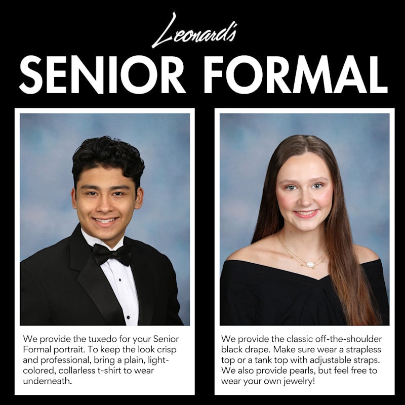 Formal Portrait Reminder