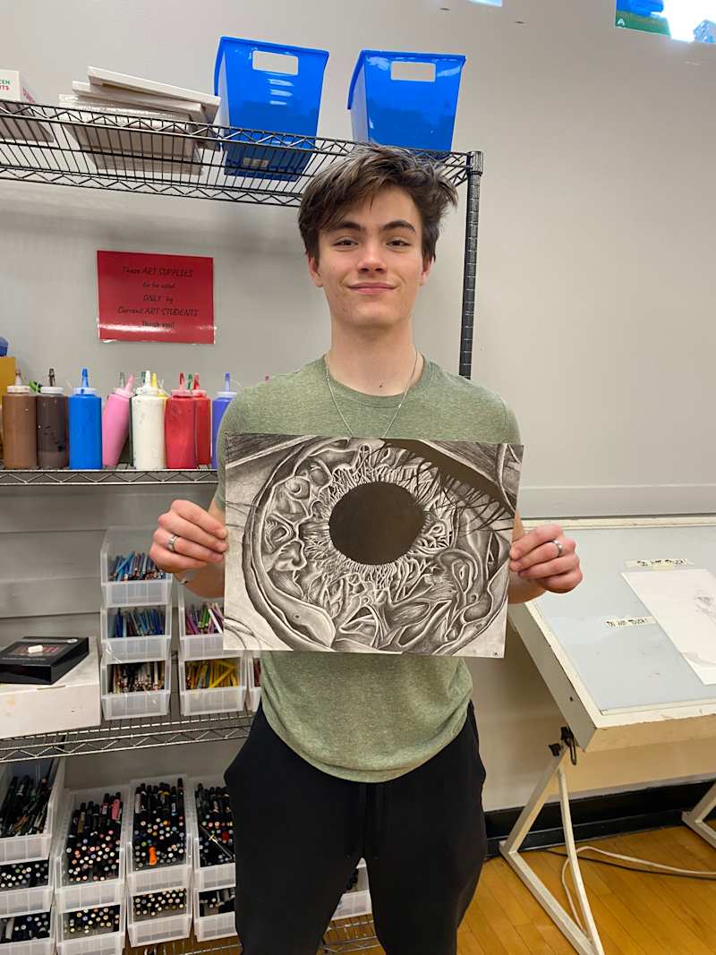 Elementary art classroom project