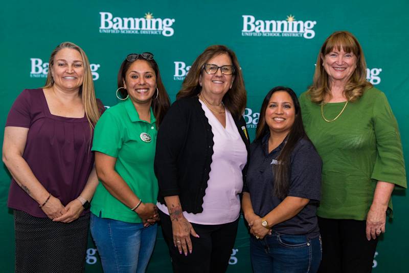 Banning Unified School District Board of Trustees and Superintendent