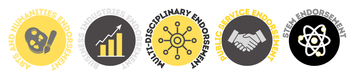 grad endorsement icons below