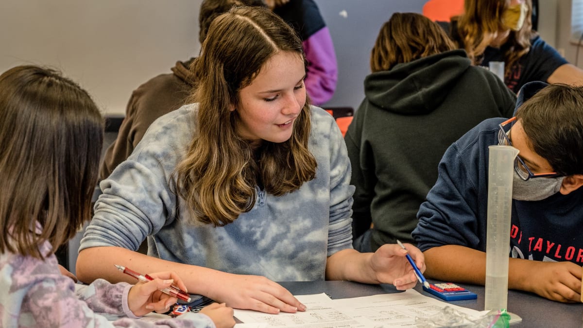 Students Working Together