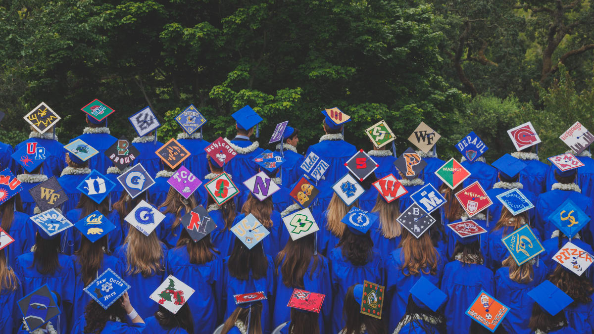 Next Stop Med School  Custom Class Year Graduation Cap Topper