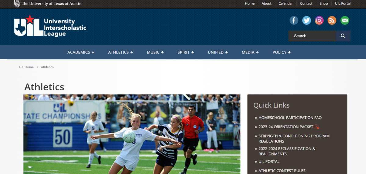 UIL wEbsite