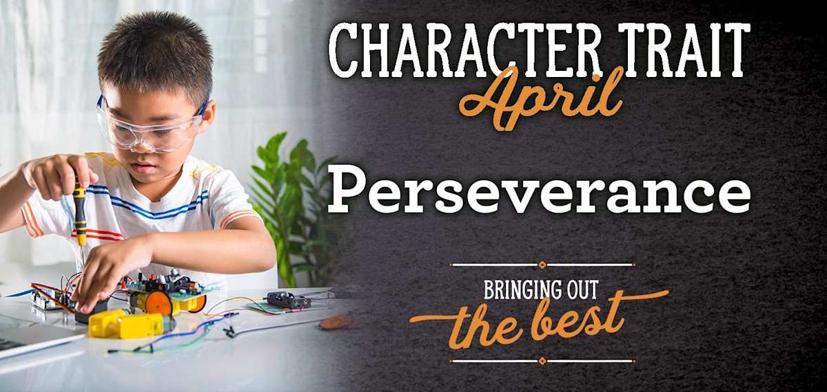 character trait for april is perseverance