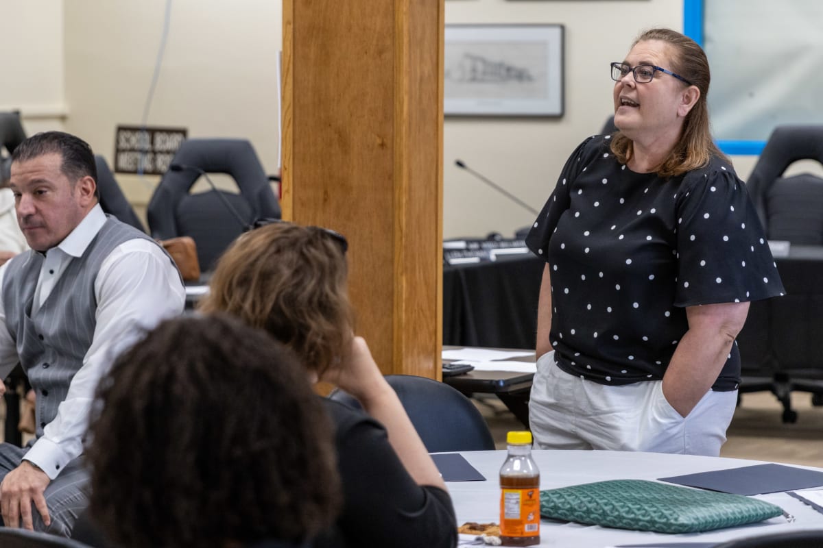 Tina Dietrich speaks about the after school robotics program