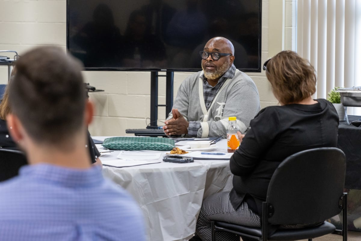 Lee Davis speaks about neighborhood violence and compounding issues
