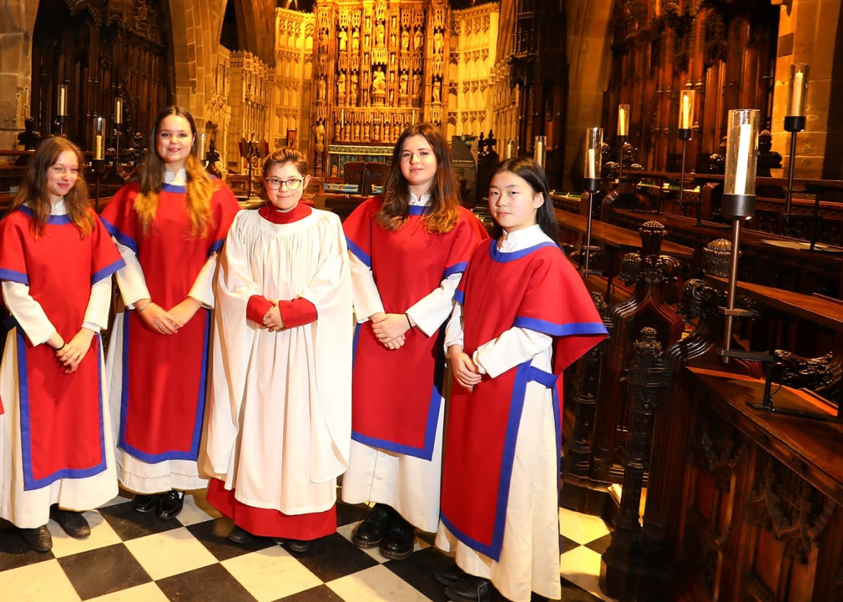 Chamber Choir at Dame Allan's Schools