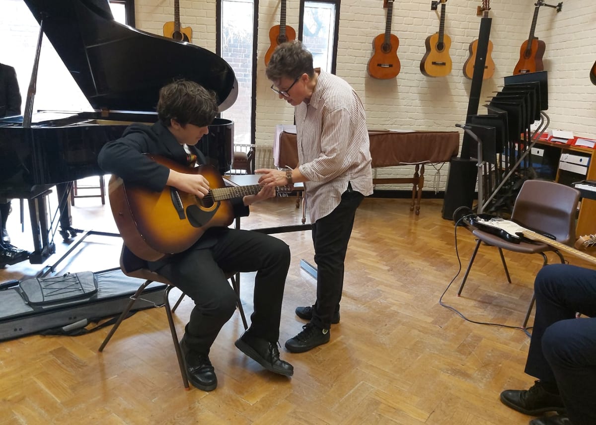 Guitar Group at Dame Allan's Schools